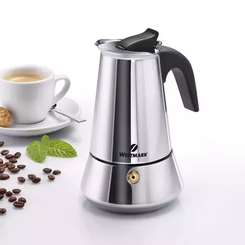 Кофеварка «Brasilia Plus», 200 мл, на 4 чашки, (гейзерная) WESTMARK Coffee Tea арт.24662260