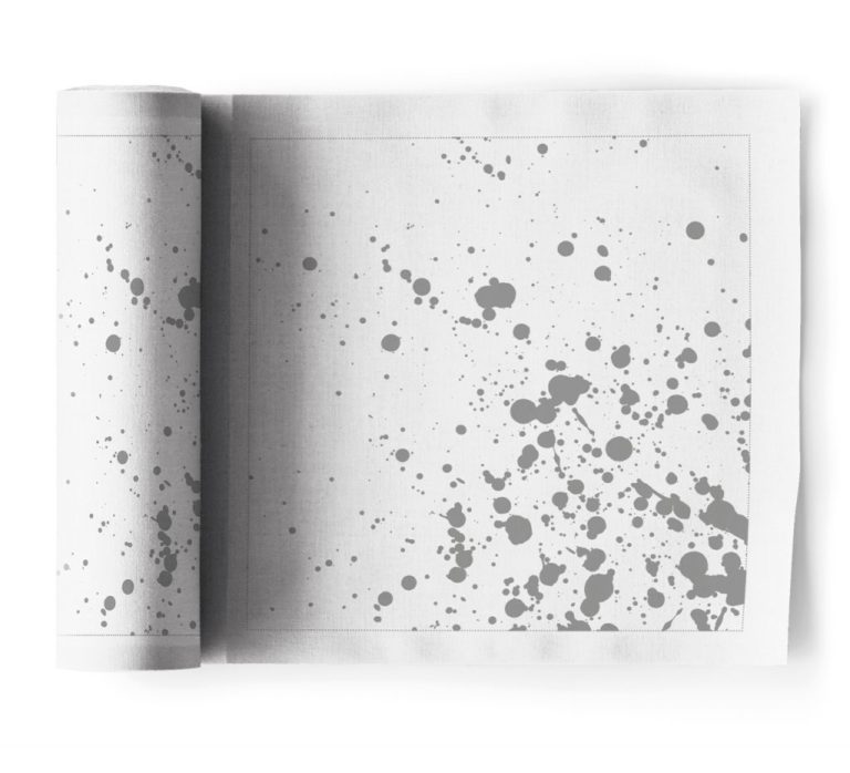 

Салфетки в рулоне 20х20см (12шт) My Drap Linen Silver Splash SLA20N3/101-7