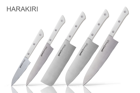 5 ножей Samura HARAKIRI SHR-0250W