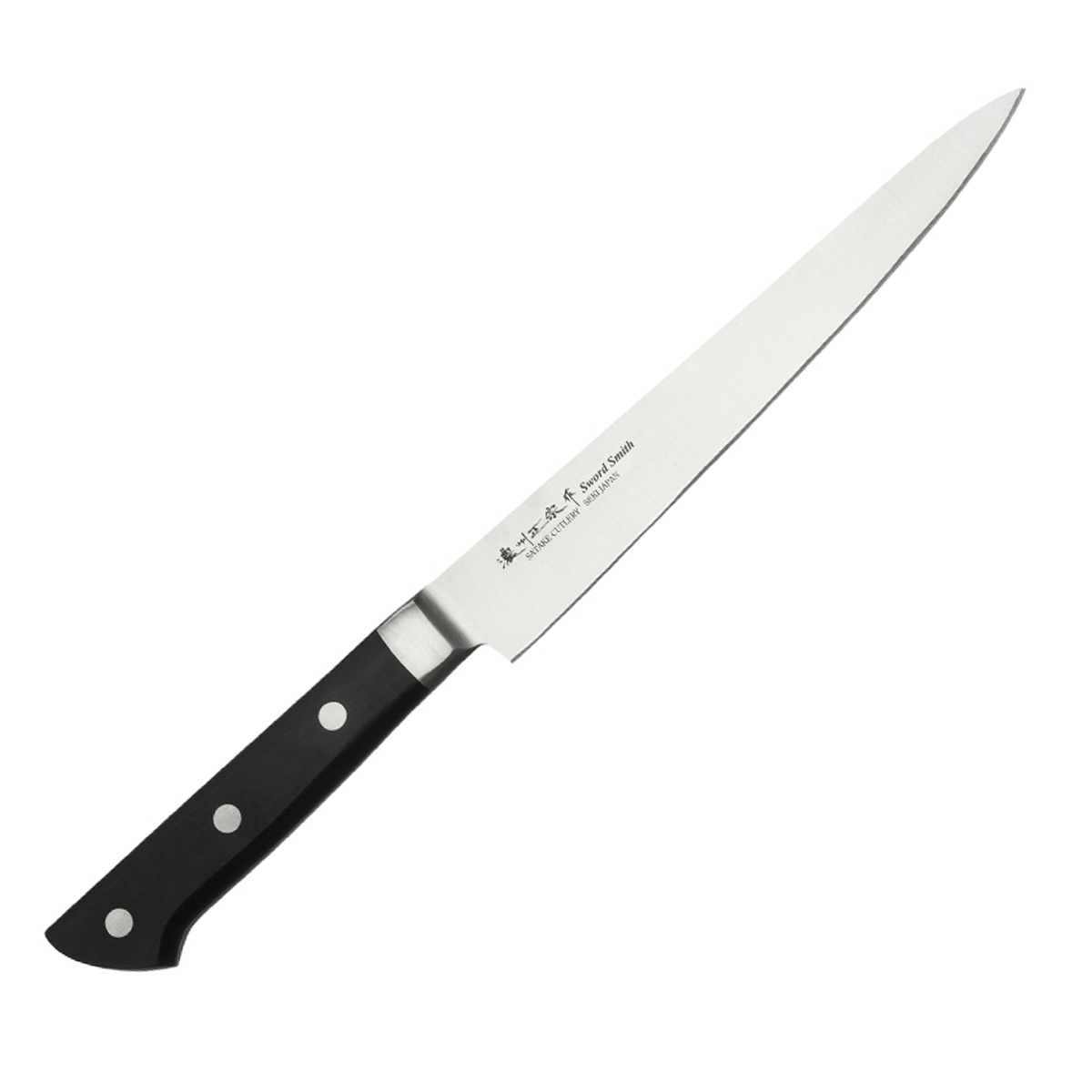 

Нож кухонный слайсер 21см SATAKE Stainless Bolster 802-772