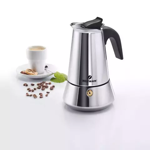 Кофеварка «Brasilia Plus», 300 мл, на 6 чашки, (гейзерная) WESTMARK Coffee Tea арт.24682260