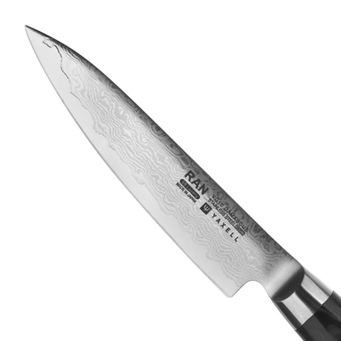 Нож кухонный универсальный 12 см (69 слоев) YAXELL RAN арт. YA36002