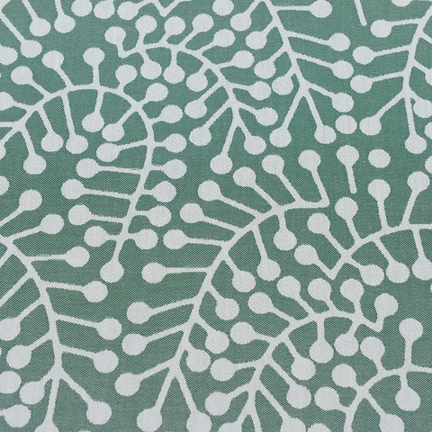 Скатерть из хлопка зеленого цвета с рисунком Спелая смородина, Scandinavian touch, 180х180см Tkano TK21-TC0019