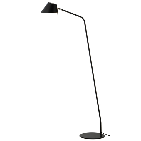 Лампа напольная Office, D18 см, черная матовая Frandsen 330265011