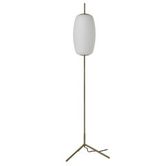 Лампа напольная Silk, D22 см, белое опаловое стекло Frandsen 3577_01184011