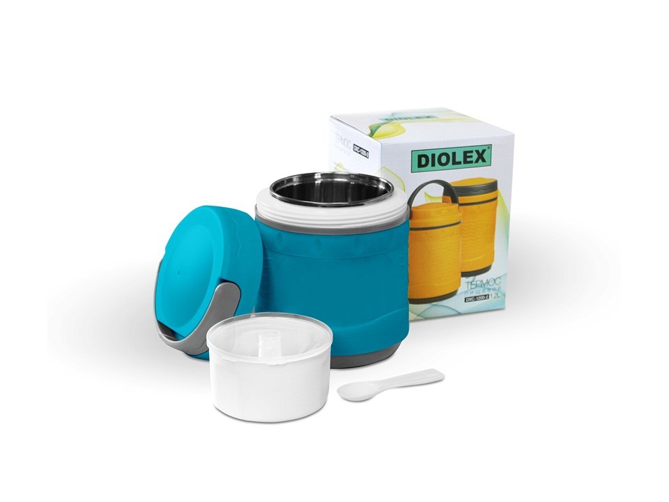

Термос-контейнер для пищи 1,2л Diolex DXС-1200-2-B