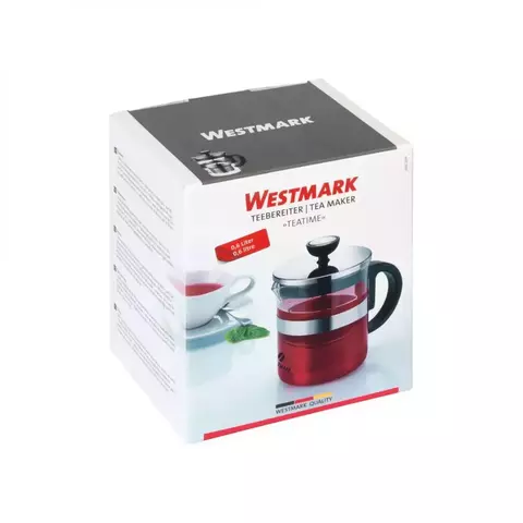 Чайник заварочный «Teatime», 600 мл, стекло WESTMARK Coffee Tea арт.24802260
