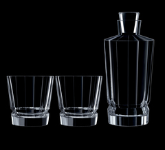 Набор из 2-х стаканов 320 мл и штоф Cristal d’Arques Macassar P4029