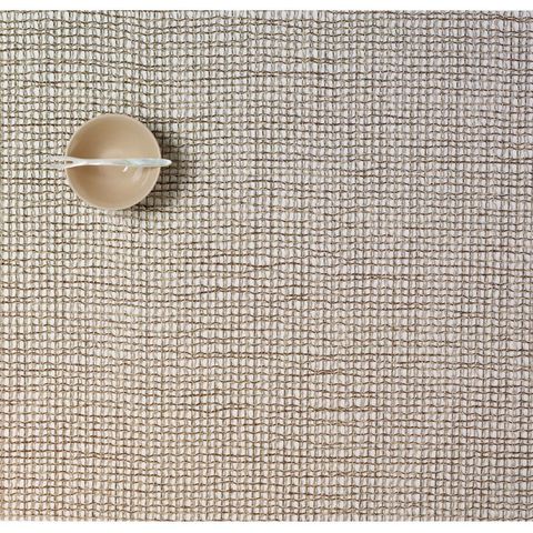 Салфетка подстановочная, жаккардовое плетение, винил, (36х48) Mica (100124-008) CHILEWICH Lattice арт. 0117-LATT-MICA