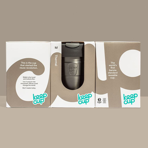 Термокружка KeepCup Thermal M 340 мл Black TBLA12