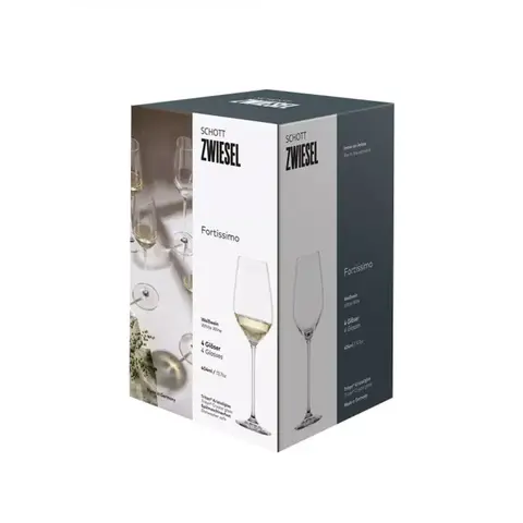 Набор из 4 бокалов для белого вина 400 мл SCHOTT ZWIESEL Fortissimo арт. 123684
