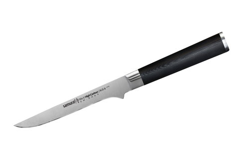 Нож кухонный стальной обвалочный Samura Mo-V SM-0063/G-10