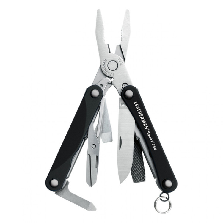 

Мультитул Leatherman Squirt PS4, 9 функций, черный* 831233