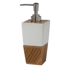 Дозатор для жидкого мыла Creative Bath Spa Bamboo SBM59BR