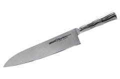 Нож кухонный стальной Шеф 240мм Samura BAMBOO SBA-0087/Y