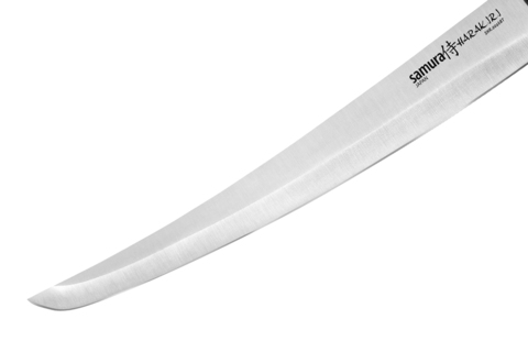 Нож кухонный слайсер Tanto 230мм Samura HARAKIRI SHR-0046BT/K