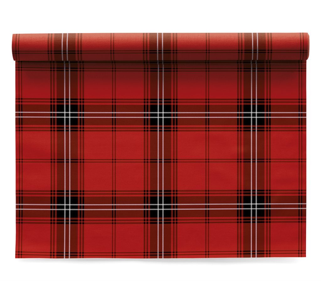 

Сервировочные маты в рулоне 48х32см (6шт) My Drap Cotton Tartan Christmas IA48N4/701-11