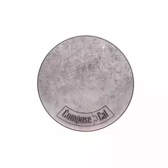 Подставка под кружку «Бирдекель», круглая, 85x85 мм, композитный материал, мрамор серый арт.BD853031OA4