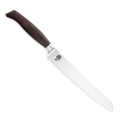 Нож кухонный для хлеба 22 см BERGER CUTLERY Ergo Line Smoked Oak арт. BC110222