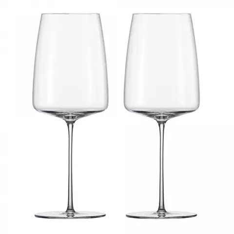 Набор бокалов для вин Fruity & Delicate, ручная работа, объем 555 мл, 2 шт., ZWIESEL GLAS Simplify арт.122053