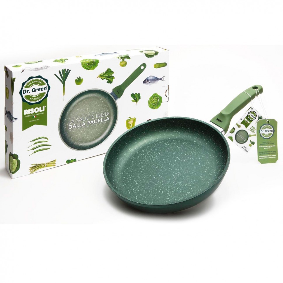 

Литая сковорода Risoli Dr Green Induction 24см 00103DRIN/24