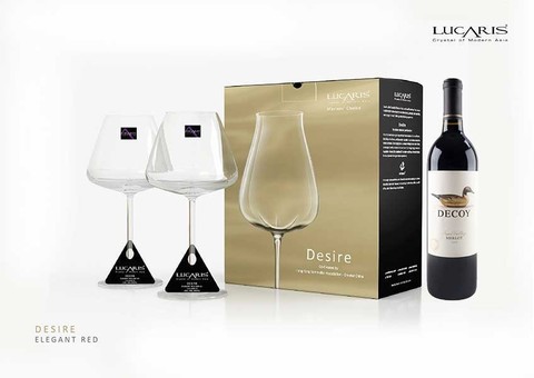 Набор из 6 бокалов для красного вина 590мл Lucaris Desire 3LS10ER2106G0000