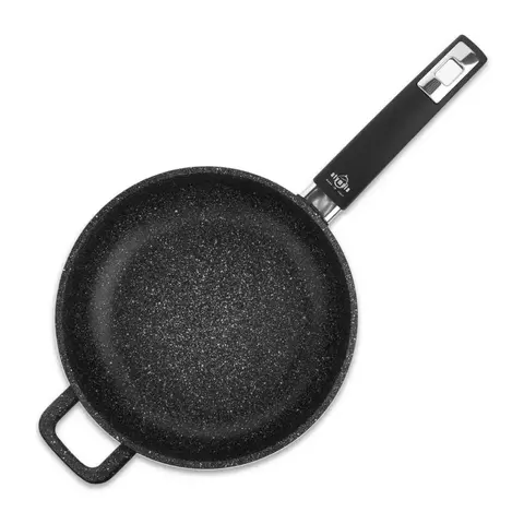 Сковорода для индукционной плиты 24 см с антипригарным покрытием Hard Cook Fix Induction OLYMPIA арт. 201.24IND