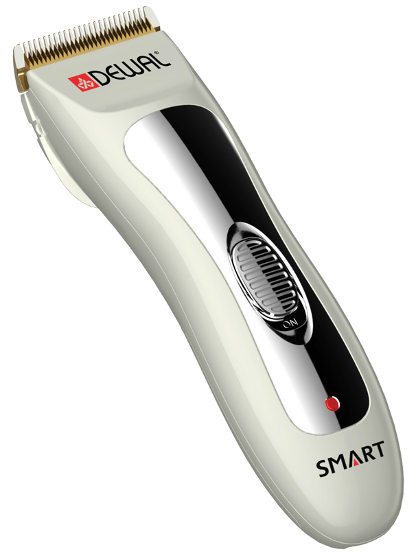 

Машинка для стрижки Dewal Smart, аккум/сетевая, 4 насадки, серебристая* 03-011