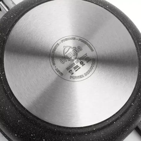 Сковорода для индукционной плиты 24 см с антипригарным покрытием Hard Cook Fix Induction OLYMPIA арт. 201.24IND