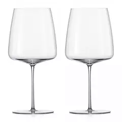 Набор бокалов для вин Velvety & Sumptuous, ручная работа, объем 740 мл, 2 шт., ZWIESEL GLAS Simplify арт.122056