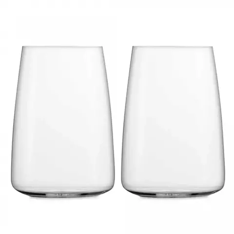 Набор стаканов для воды, ручная работа, объем 530 мл, 2 шт., ZWIESEL GLAS Simplify арт.122058