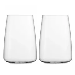 Набор стаканов для воды, ручная работа, объем 530 мл, 2 шт., ZWIESEL GLAS Simplify арт.122058