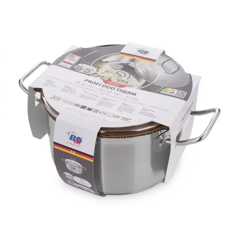 Кастрюля 20 см, 3 л ELO Profi Duo Therm арт. 40220