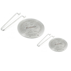 Комплект из 2 дисков-переходников Frabosk 14+22см для индукционной плиты