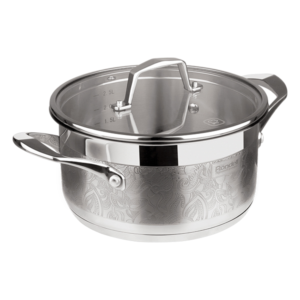 

Кастрюля Rondell Fancy 20 см (2.5л) RDS-397