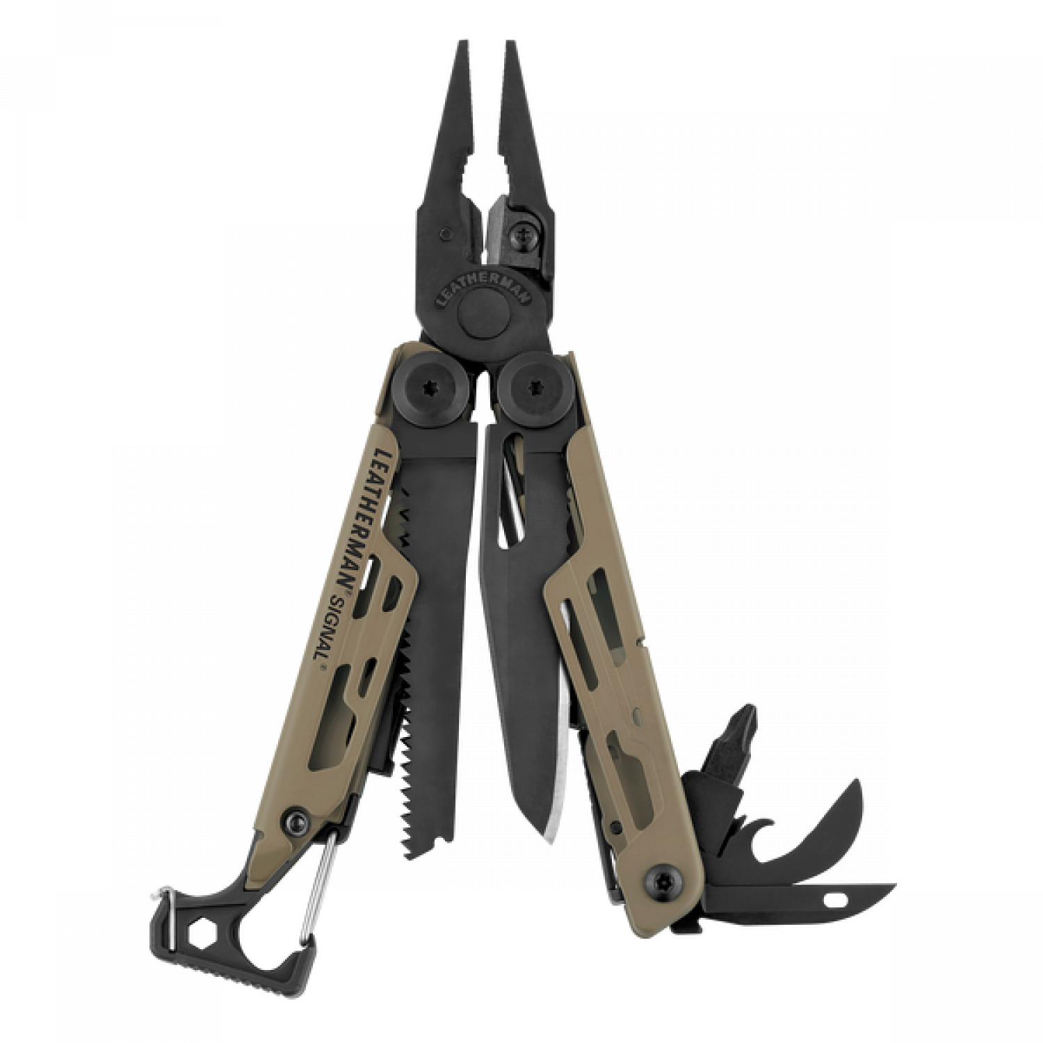 

Мультитул Leatherman Signal Coyote, 19 функций 832404