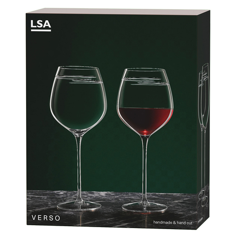 Набор из 2 бокалов для красного вина Signature Verso 750 мл LSA International G939-27-408