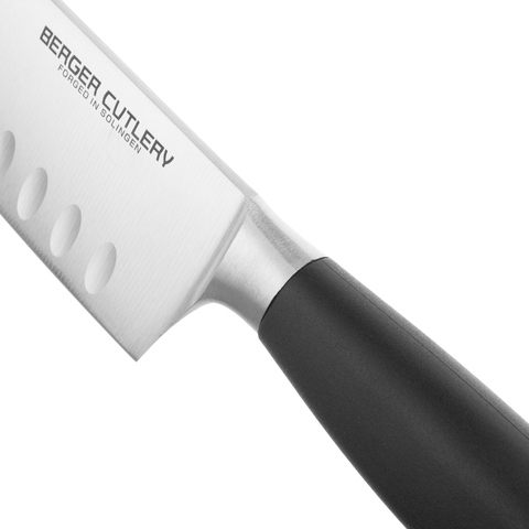 Нож кухонный Сантоку 16 см BERGER CUTLERY Ergo Line Pro арт. BC120916