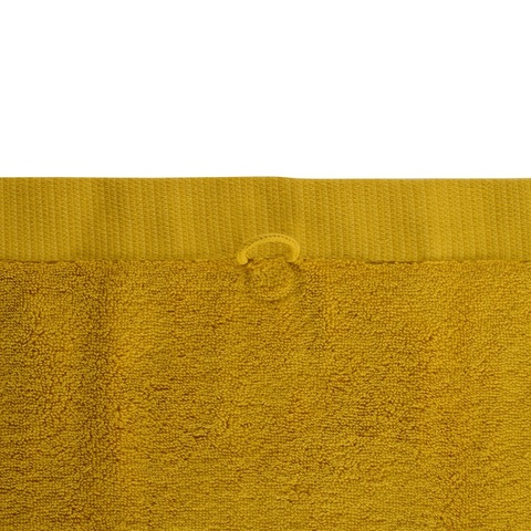 Полотенце банное 140х70 горчичного цвета Tkano TK18-BT0011
