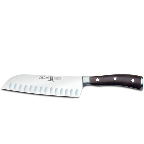 Нож кухонный Сантоку 17 см WUSTHOF Ikon (Золинген) арт. 4976 WUS