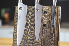 Комплект из 3 ножей Samura REPTILE и подставки