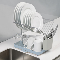 Сушилка для посуды и столовых приборов Y-rack, голубая Joseph Joseph 85129