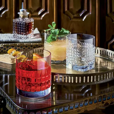 Набор из 4 стаканов для виски CHARME 380 мл LUIGI BORMIOLI Mixology арт. A12328GTY021990