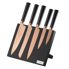 Набор из 5 ножей и подставки Titan Copper Viners v_0305.141*