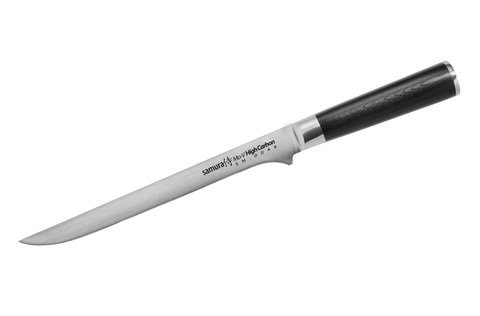 Нож кухонный стальной филейный (гибкий) Samura Mo-V SM-0048/16