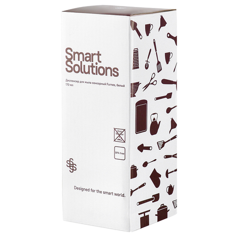 Диспенсер для мыла сенсорный Furnes, 170 мл, белый Smart Solutions