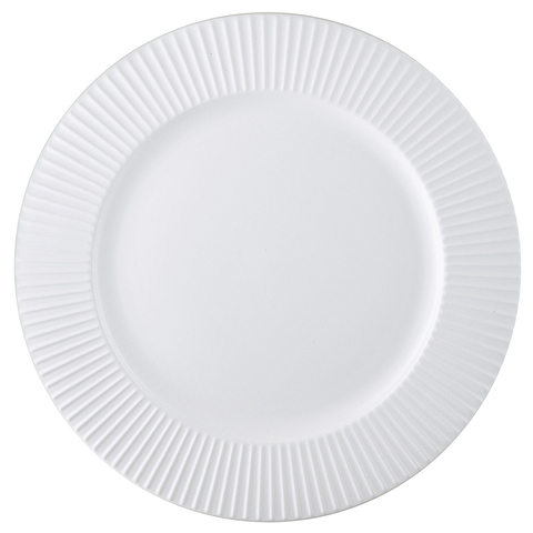 Набор обеденных тарелок Liberty Jones Soft Ripples, 27 см, белые, 2 шт.