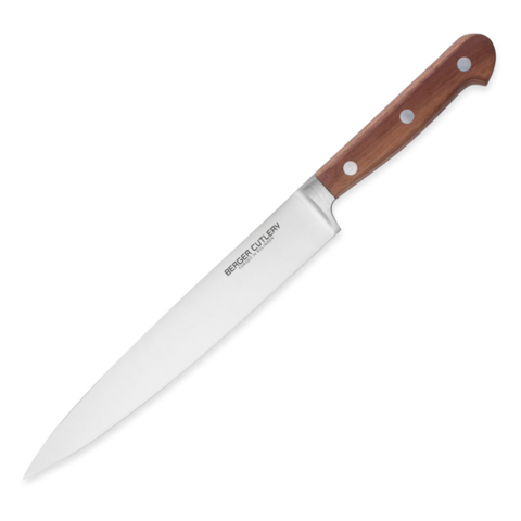 Нож кухонный для нарезки 21 см BERGER CUTLERY  Classic Walnut арт. BC201221