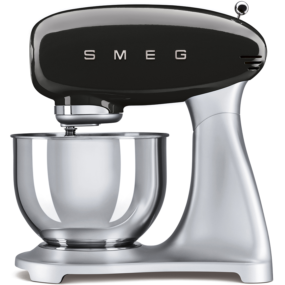 

Планетарный миксер 4,8л Smeg (Черный) SMF01BLEU