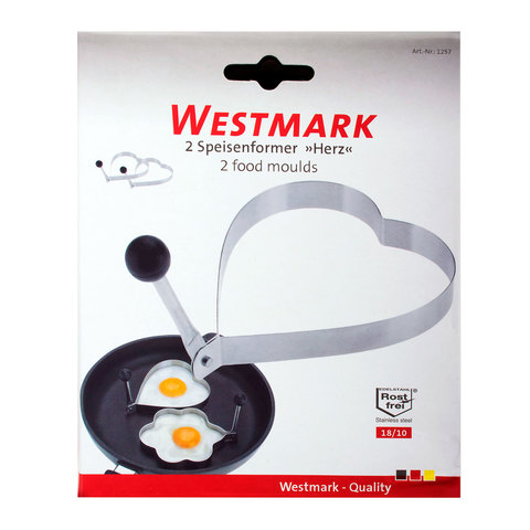 Форма для яичницы, 2 шт. из нержавеющей стали Westmark Steel арт. 12572260